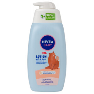 Nivea Baby 500ml hydratační mléko s pumpičkou (12/krt)