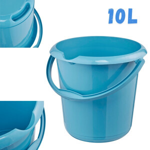 Kbelík+výlevkou eco line modrá 10L(6/krt)
