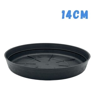 Miska pod květináč Loft Ø14black(18/bal)