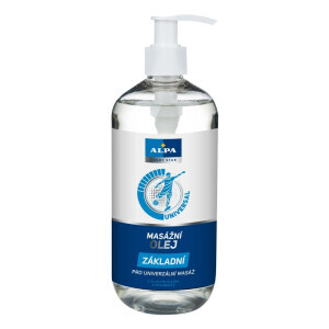 Alpa 500ml masážní olej základní (6/krt)