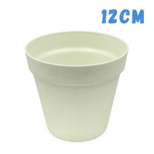 Květináč Loft Ø12 White(26/bal)
