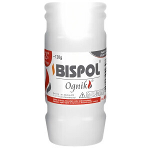 Bispol Svíčka hřbitovní Ognik 45h(30/krt)