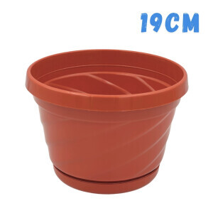 Květináč Malaga Ø19 Terracotta(10/bal)