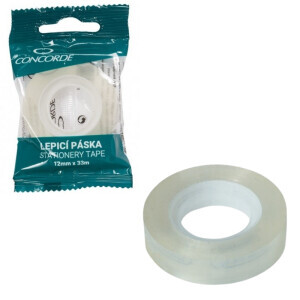 Concorde Lepicí páska 1,2*33m transparent (12/bal 720/krt)