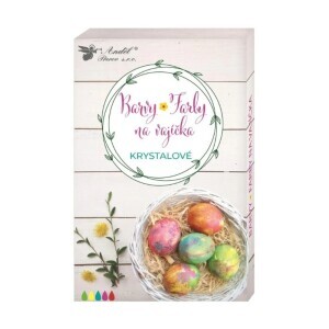 Velikonoční barvy na vajíčka 5ks gelové krystalové (10/bal 90/krt)