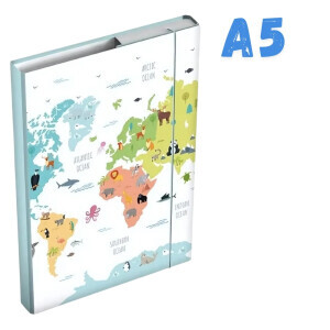 MFP Desky na sešity box A5 Maps (24/krt)
