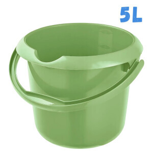 Kbelík+výlevkou eco line zelená 5L(6/krt)