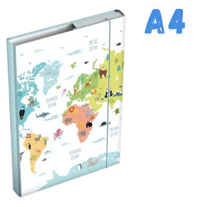 MFP Desky na sešity box A4 Maps (24/krt)