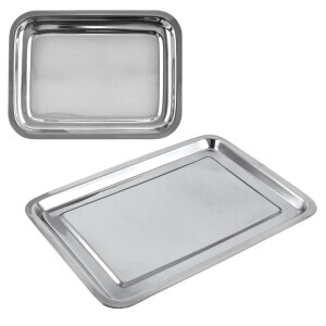 Podnos nerez36*27*4.8CM (120/krt)