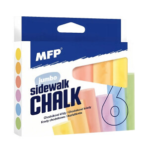 MFP Křídy chodníkové 6ks (10/bal 60/krt)