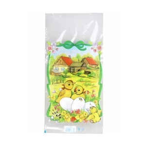 Lika Sáček Velikonoční 20*40 Housata na dvoře (100/bal)