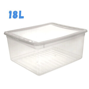 Úložný box+Otočný ventilační vík průhl. 18L(6/krt)