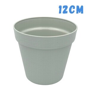 Květináč Loft Ø12 Gray 2(26/bal)