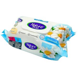 Nature Fresher Vlh.ubrousky 120ks Chamomile  (12/bal)