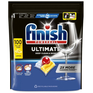 Finish Tablety Ultimate 100ks Lemon (4/krt)