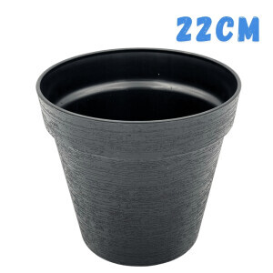 Květináč Loft Ø22 Anthracite(20/bal)