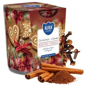 Bispol Svíčka ve skle SN72/100g Cinnamon-cloves(6/krt)