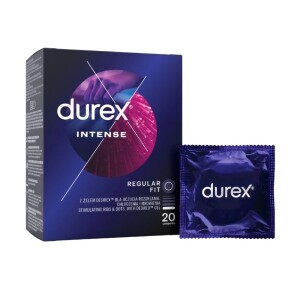 Durex Kondom 20ks Intense (6/bal)