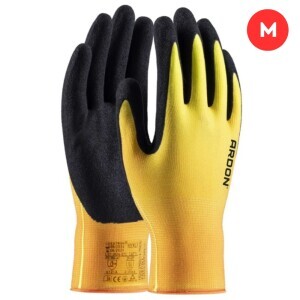 Ardon Rukavice Creatron 8/M černá neon (12/bal 120/krt)