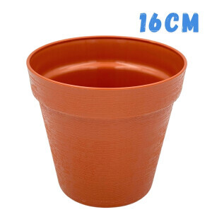 Květináč Loft Ø16  Brown 2(20/bal)