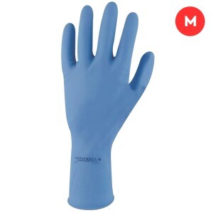 Ardon Rukavice latex Sempervelvet modré 8/M (12/bal 144/krt)