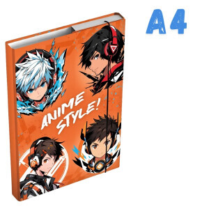 MFP Desky na sešity box A4 Anime Style (24/krt)