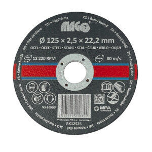 Řezný kotouč na kov 125x2,5x22,2mm