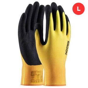 Ardon Rukavice Creatron 9/L černá neon (12/bal 120/krt)