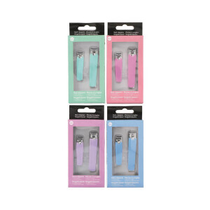 Kleštičky na nehty 2ks 4ass (24/krt)