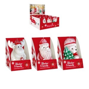 Bartek Svíčka Christmas Figure Winter Friends 110 (12/krt)