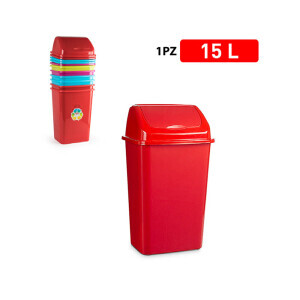 P.Forte Odpadkový koš 15l Color (6/bal)