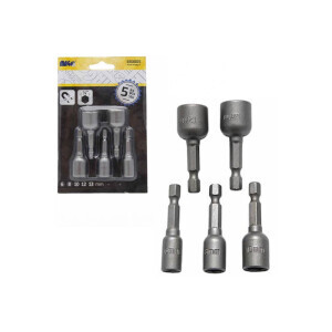 Magg Hlavice utahovací s magnetem ¼" 5ks (12/krt)