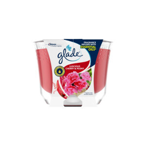 Glade by Brise Svíčka 224g Maxi Luscious Cherry&Peony CZ (4/krt)