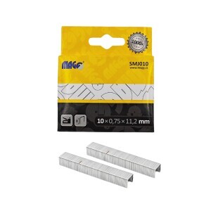 Magg Spony do sponkovačky 1000ks 10*0,75*11,2mm (10/bal)