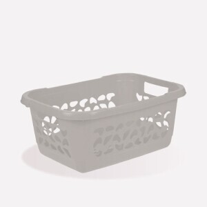 Koš na prádlo 55x40x23 32L šedá (5/krt)