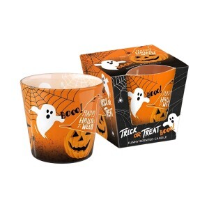 Bartek 115g Svíčka ve skle Halloween (12/krt)