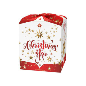 Santo Svíčka Exclusive Christmas White Star (12/krt)