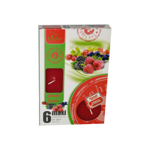 Admit Svíčka čajová Maxi 6ks Forest Fruits (8/bal)