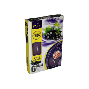 Admit Svíčka čajová Maxi 6ks Black Currant (8/bal)