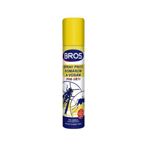 Bros 90ml spray proti komárům a vosám pro DĚTI (12/krt)