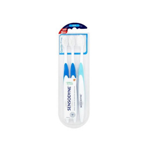 Sensodyne Zubní kartáček Gentle care soft 3ks (12/krt)