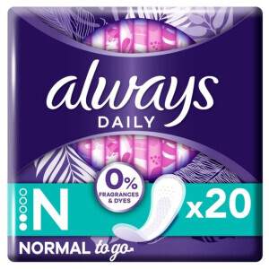 Always Vložky Intimky Normal 20ks (16/krt)