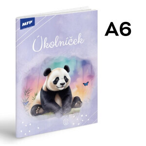MFP Úkolníček A6 Panda (10/krt)