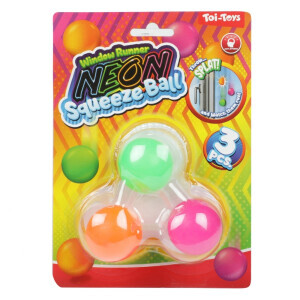 FUN Míč natahovací Neon 4cm 3ks (12/bal 72/krt)