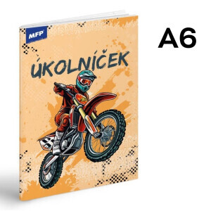 MFP Úkolníček A6 Motorka (10/krt)