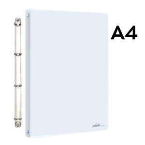MFP Pořadač M 4-kroužek čirý PP A4 (30/krt)