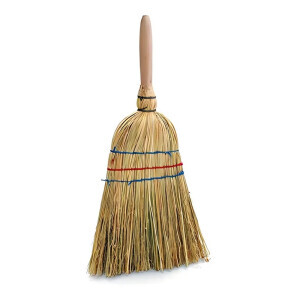 Koště čirokové ruční 43cm 2xšitá (10/bal)