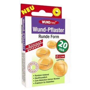 Wundmed Náplast 20ks Univerzal kulatý (24/krt)