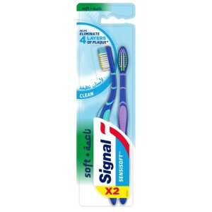 Signal Zubní kartáček N Sensisoft Clean 2ks(8/krt)