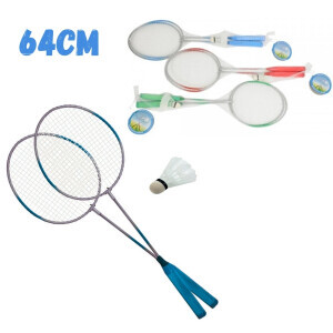 Badmintonová raketa+raketoplán (48/krt)